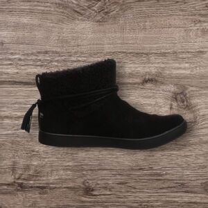 Koolaburra By UGG SZ 6 Black Suede Ankle Boots
